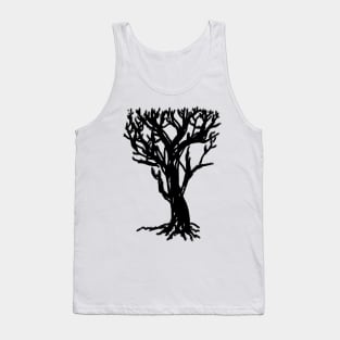 black tree Tank Top